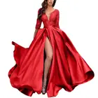 Evening Gown Hot Sale Luxury 2021 Elegant Plus Size Slim Long Evening Party Gown Dresses