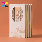 Journal Planner Chinese Style 4 Beauty Lady Fabric Hardcover Notebook Daily Planner And Journal