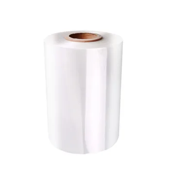 Factory Price Cast Stretch Film Shrink Wrap 30cm Width Polyolefin LLDPE LLDPE Soft Glossy Packaging Film