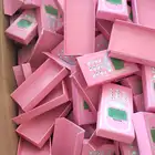 Pink Mink Eyelashes Pink Private Label Pink Phone Lashes Packaging Empty Paper Package Box Mink Eyelashes Boxes