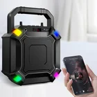 Player Karaoke Player Party Portable LED Light With Screen Display Bluetooth Speaker T2
