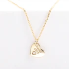 Heart Pendant Heart Design Pendant New Design Heart Pendant Lady Fashion Elegant Couples Necklace