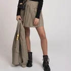 Girls' Skirt Girls OEM Young Lady Children Kids Girls' Woven Check Skirt Pleated Mini Short Skirt