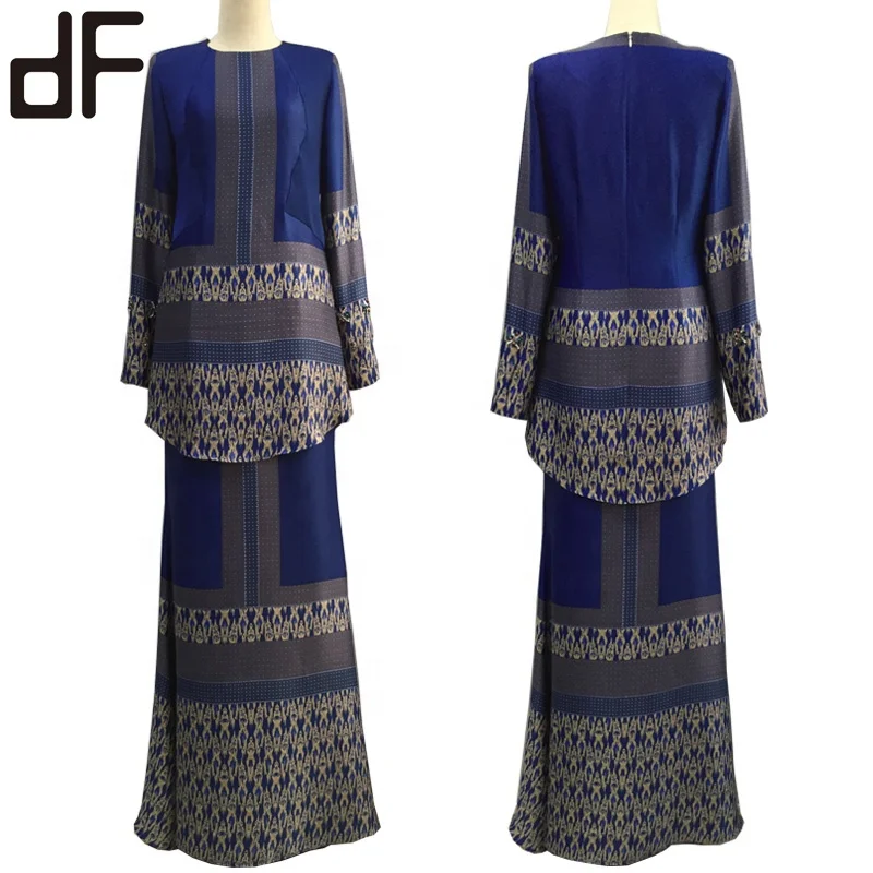 jubah kain sari