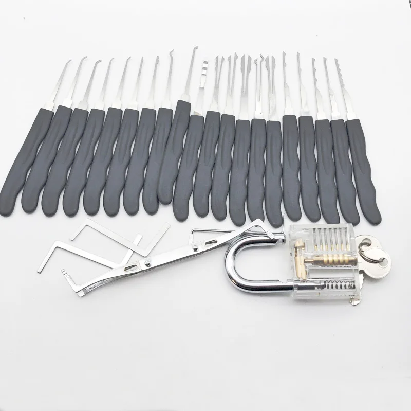 Stainless Steel Lock Set with 24 PCS Lock Included 