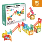 Toy Toys New Arrival 88pcs Race Pipeline Game STEM Building Blocks Toy Set Marble Run Montessori Toys