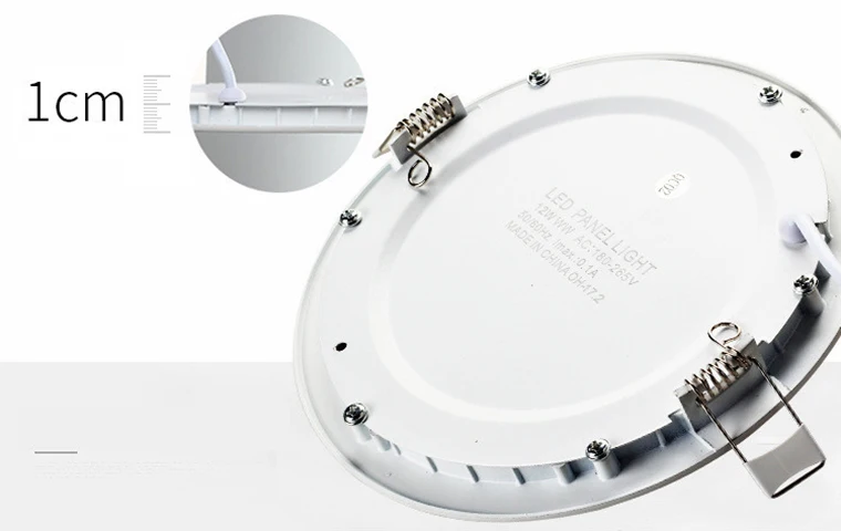 YOUWIN Round Recessed ultra slim 3W Isolated Driver LED ceiling panel light for Dining room