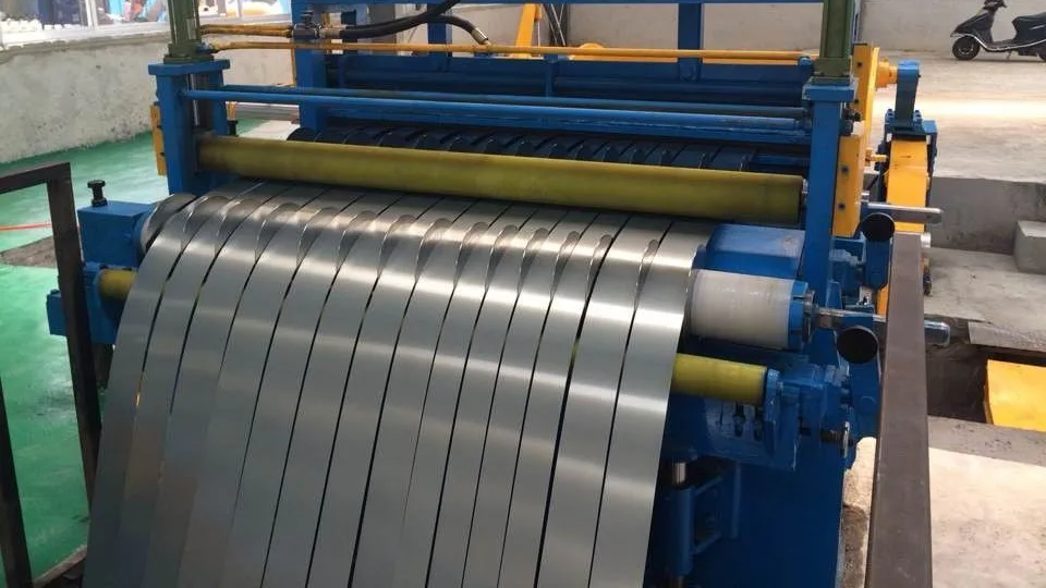 Automatic Metal Steel Coil Slitter Machine For Sale Metal Strip Cutting