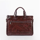 Red Messenger Bag Designer Briefcase Men Luxury Mens Shoulder Red Leather Messenger Bag Briefcase Wholesale