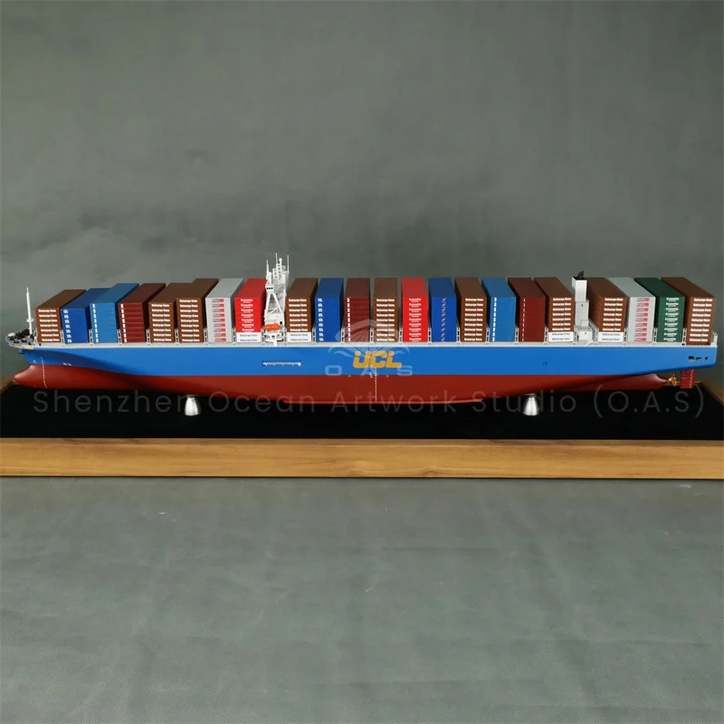 We specialize in premium simulation container ship models, fully customized for diverse demands. Ideal as shipowner models for partners, exquisite exhibition hall models for maritime events, and elegant ornaments for offices & displays. With delicate craftsmanship and vivid details, logos and sizes can be tailored. Small-batch orders are welcome, featuring stable quality and timely delivery, perfect for corporate gifts, industry exhibitions and brand promotion, highlighting your professional taste.Amber@vesselmodel.com Tel: +86 18038048785