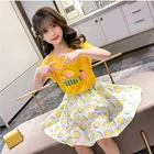 Summer Kids Clothes Wholesale Luxury Summer Kids T-shirt Dress Children Clothes Girls Clothing Sets For Kids