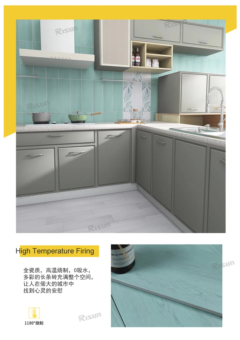 Dải Hoa Văn Xanh 150X450, Họa Tiết Nghệ Thuật, Nội Thất Phòng, Khách Sạn, Tàu Điện Ngầm, Gạch Lát Sàn Nhà Tắm, Nhà Bếp