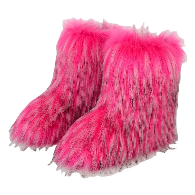 faux fur boots wholesale