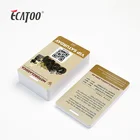 Card Print Pvc Gift Card High Quality Customize Paper PVC Gift Card Number Print Member Card With QR Code