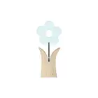 Table Decoration Easter Decoration Wooden Party Table Decoration Factory Sale Wood Crafts Laser Cut Easter Flower Plate