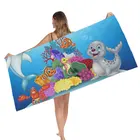 Beach Towel Bath Beach Towels Beach Custom Printed Rectangle Beach Towel Beach 100% Polyester Absorbent Bath Towel