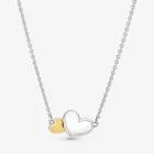Silver Chain Wholesale 925 Sterling Silver Fashion Heart Pendant Clavicle Chain For Pandora