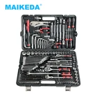 Tools Set Tool Box 132pcs Socket Tools Set And Spanner Set Ratcheting Combination Wrench Set In Comprehensive Tool Box