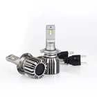 Lumen Led Super Bright 3300 Lumen 30w Auto H7 H4 U6 Led Fan Auto 9005 9006 H11 H7 H4 Car H4 U6 Led Headlights U6