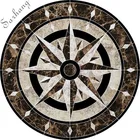 Beautiful Marble Marble Medallion Beautiful Round Marble Inlayed Medallion
