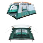 Tents Camping Glamping HOMFUL 8 Persons Large Luxury Tents Outdoor Camping Family Glamping Tents