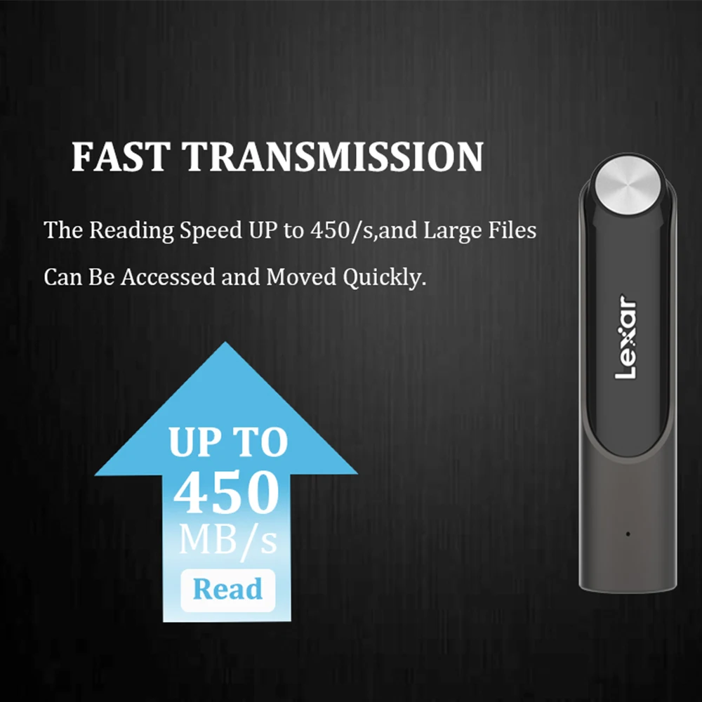 Memoria USB Stick Lexar Original JumpDrive P30 Metal Alta velocidad USB 3.2 Gen 1 Max 450MB/s 128GB 256GB 512GB 1TB 11 H660d2354c9304e69a0d11ec1240b43dfc