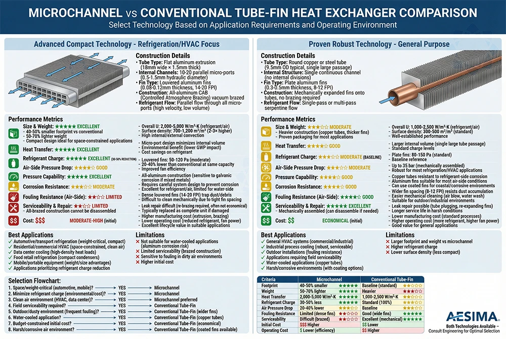 Replacement Aluminium Microchannel Evaporator, 220 V - detail 12