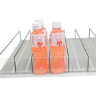 Roller Shelf Supermarket Beverage Bottle Display Shelf Gravity Feed Rack Roller Shelf