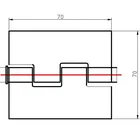 Shanghai Hinges 047011 Shanghai High Quality Trailer Door Hinges Truck Accessories