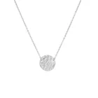 Pendant Custom Engraved Logo 316L Stainless Steel Gold Plated Double Hole Coin Disk Blank Pendant Necklace