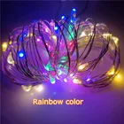 Leds Battery Led 50 Leds 3*AA Battery Operated 5m Christmas LED Copper String Light