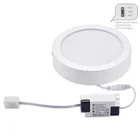Led Panel Surface Mounted CCT Changeable Matt White LED Panel Light 3w-24w
