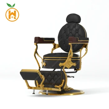 Professional New Design Factory Barber Equipments Luxury Comfortable Barber Chair