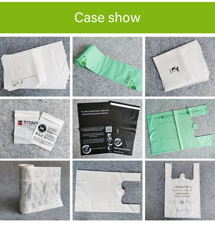 Eco-friendly Custom Plastic Shipping Bag Compostable Poly Mailer biodegradable packaging for clothing