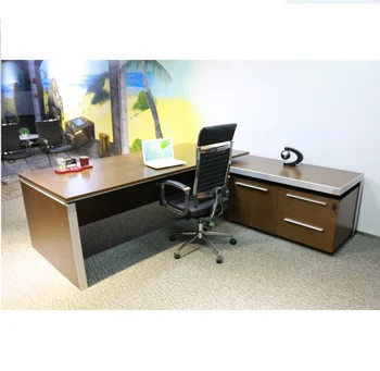 Melamine Modern executive table design chairman and ceo manager luxury office desk