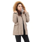 Coat Outwear Design Womans Vendors For Women Hooded Zipper Single-Breasted Drawstring Womem Coat