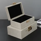 Woman Box For Decorative Woman Luxury Jewelry Organizer Box Storage Box For Necklace And Bracelet