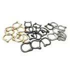 D Ring High Grade Wholesale D Ring Metal Button Horseshoe Button