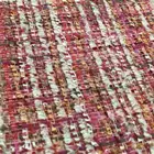 Silk 380GSM All Seasons Fabrics Beautiful Silk Bead Mosaic Tweed Clothing And Home Textile