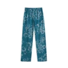Pajamas Printed Pajamas Pajamas Sets Customized Logo Sleepwear For Home Floral Printed Nightwear Pants