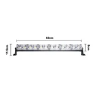 Led Light 32inch White Color Flood Spot Flash Led OffRoad Work Light Bar Single Row Strobe LED Light Bar
