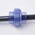 Union Pipes Pvc 2021 China Industry Grade PVC Pipe Fitting Plastic Transparent Pipe Fitting PVC Union