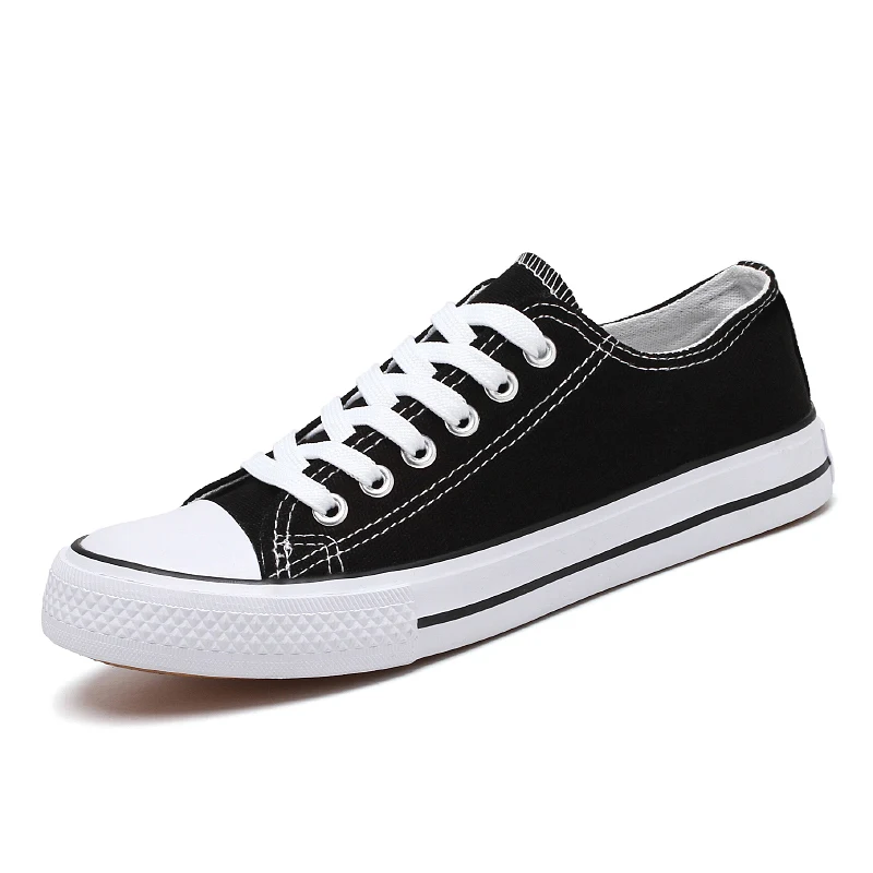 Factory Direct Wholesale Classic Low Cut Vulcanized Flat Plain Blank White  Black Casual Canvas Shoes Sneakers For Men Zapatos - Buy Canvas  Cleats,Canvas Shoes For Men,Canvas Shoes For Women Product on Alibaba.com