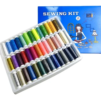 39 Colors Polyester Sewing Thread Kits Quilting Thread For Hand Sewing and Embroidery