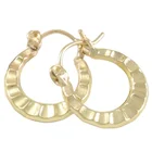 Small Hoop Customized Small Hoop Earrings 14k Gold Plated Hoop Earring Twist Samll Hoop Earring For Women