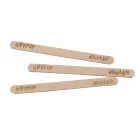 Stick CUSTOMIZED LOGO Ice Cream Stick Wood Stick 114mm Ice Pop Stick