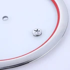 Stainless Steel Lid For Cookware 12 Inch Stainless Steel Ring Temper Glass Lid For Cookware Pots