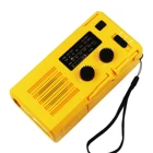 Fm Wholesale Camping Supplies Outdoor Hiking Am Fm Noaa Solar Crank Weather Radio With Led Flashlight