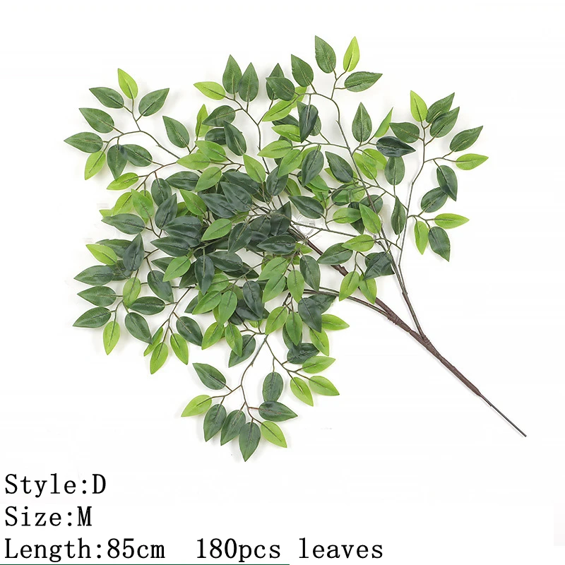 Factory Artificial Ficus Leaves Banyan Leaves Green Banyan Leaf ...