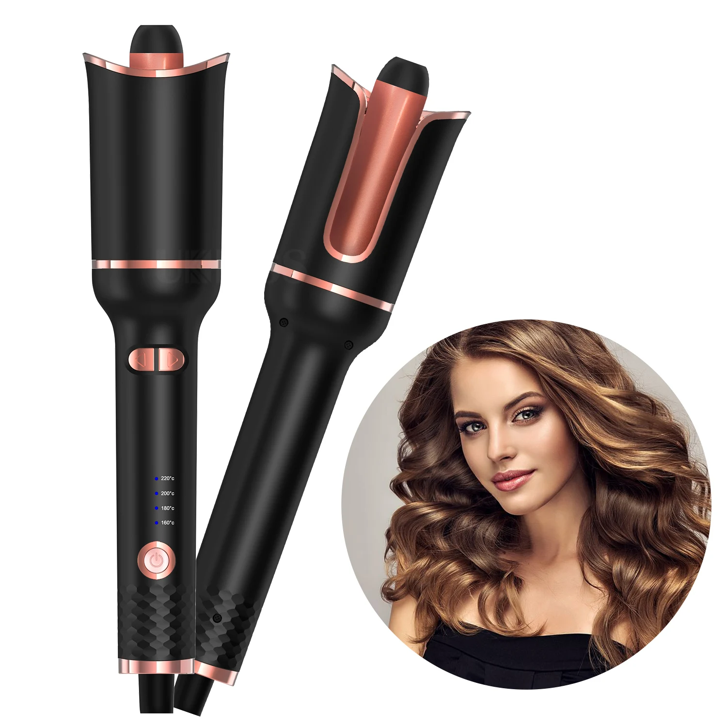 Hair Curler Electric Magic Automatic Curling Iron Styling Machine Rotating Hair  Curler - Buy Automatic Hair Curler Auto Rotating Hair Curling Iron  Anti-scald Spiral Curl Auto Hair Curler Wand,Home Use Hair Styling